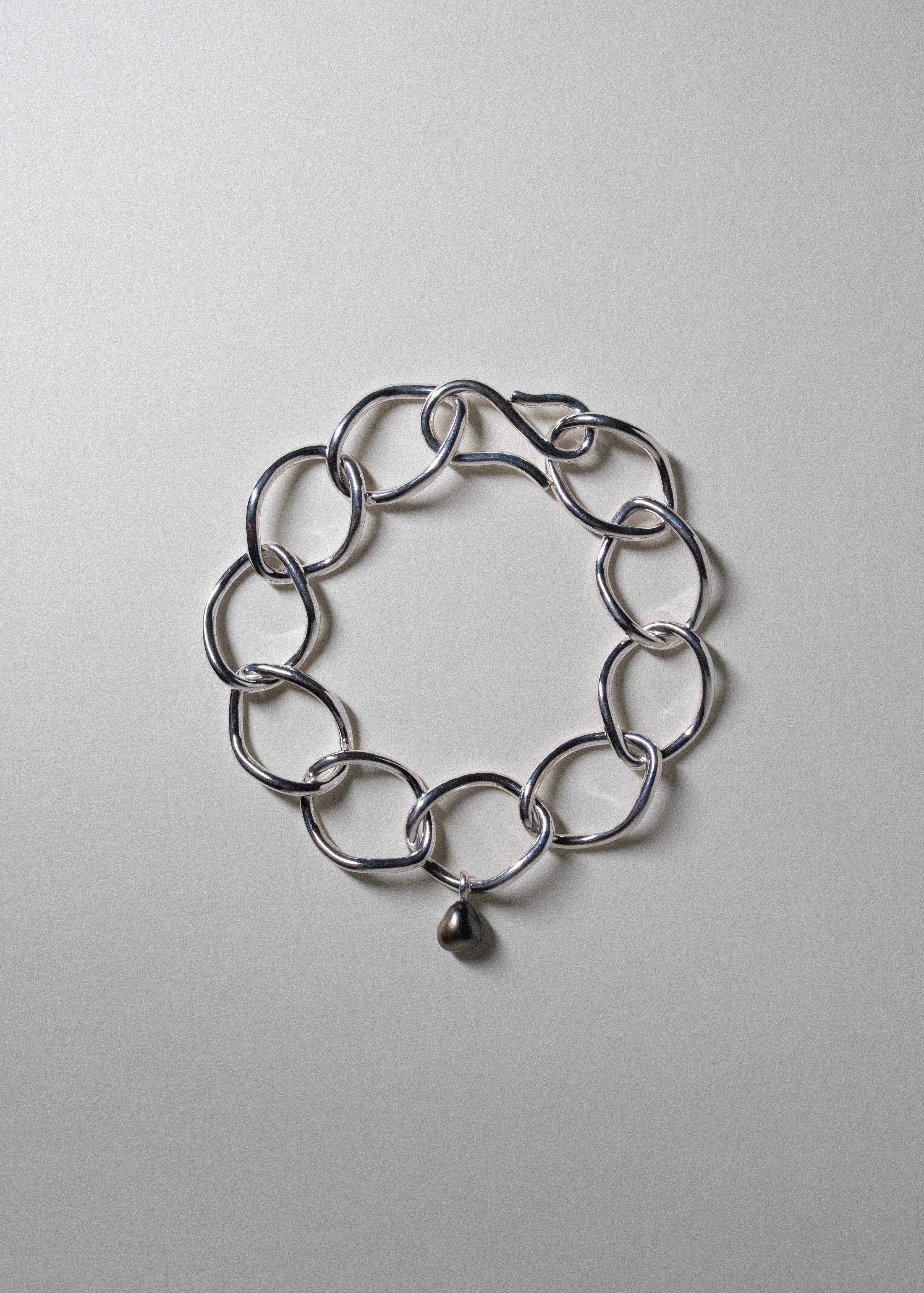 TAHITIAN PEARL CHAIN BRACELET