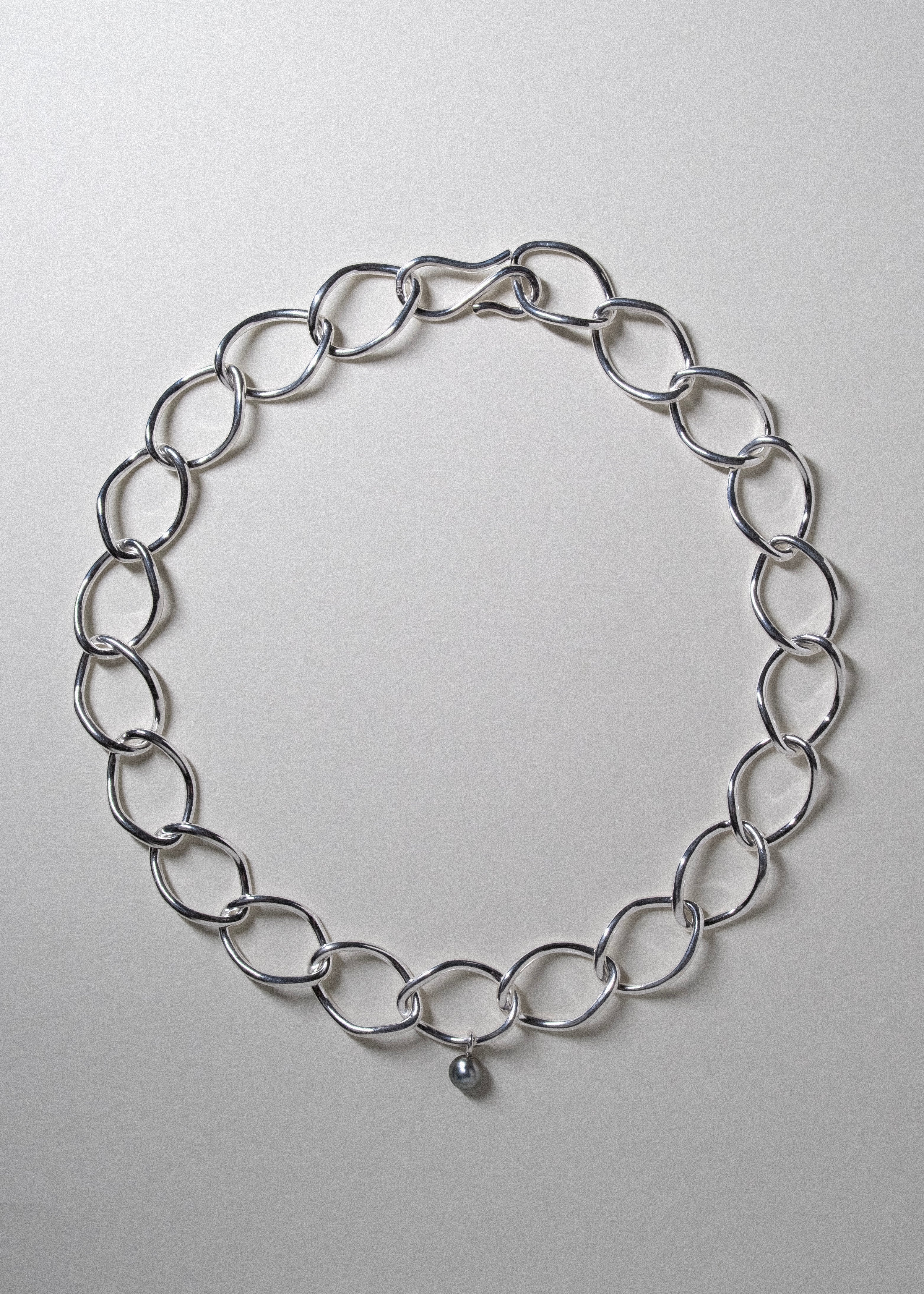 TAHITIAN PEARL CHAIN NECKLACE